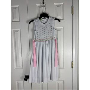 Classic Whimsy Girls Smocked Dress Size 8